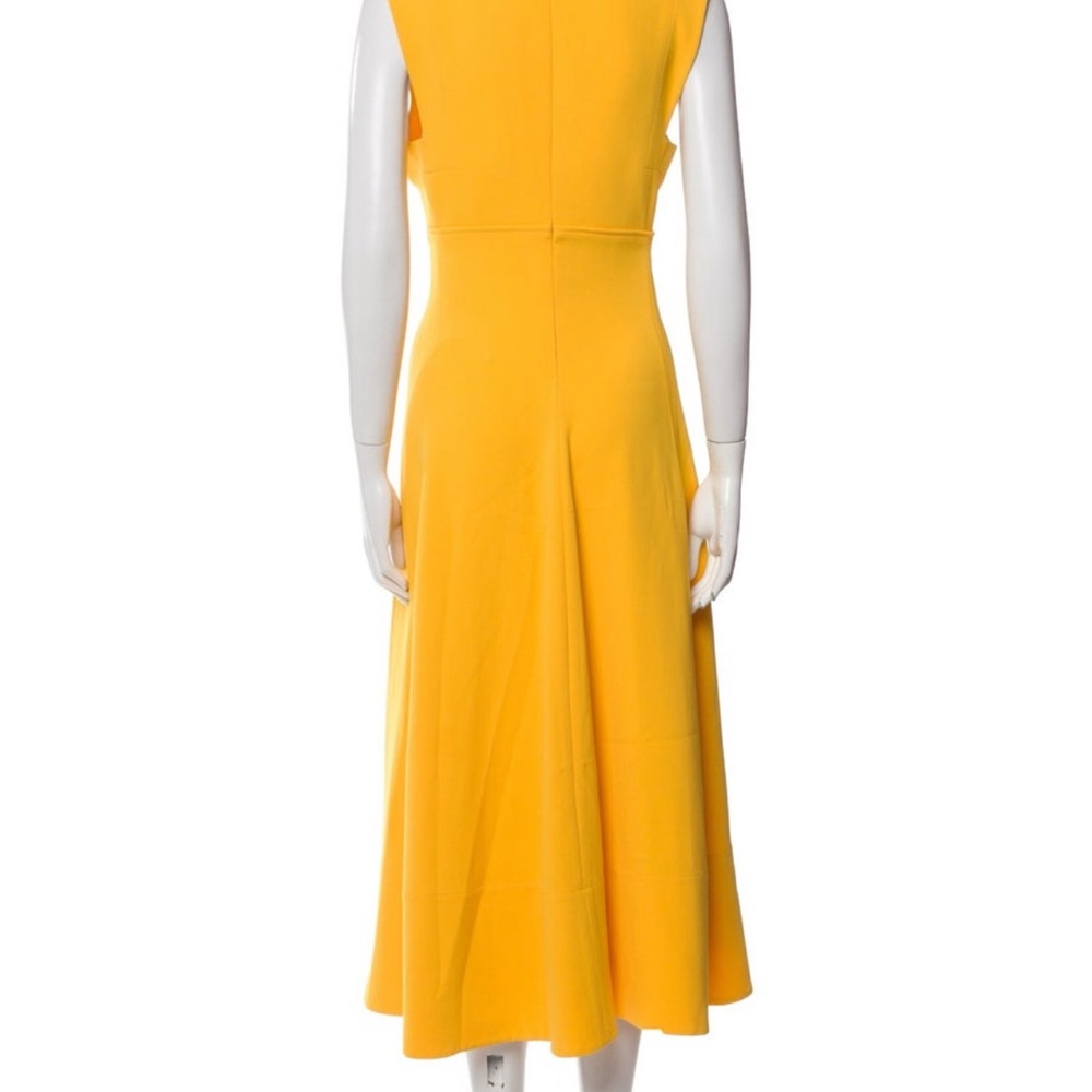 Proenza Schouler Vibrant Yellow Midi Dress